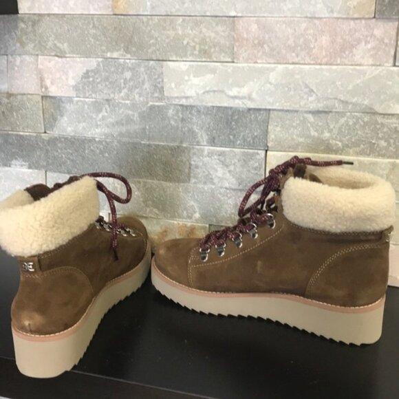 SAM EDELMAN Franc Hiking Faux Shearing Boot - Picture 7 of 10